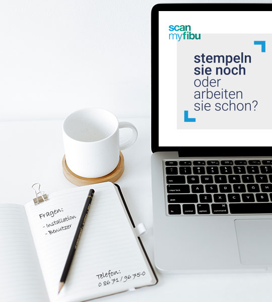 Kontakt und Support für scanmyfibu
